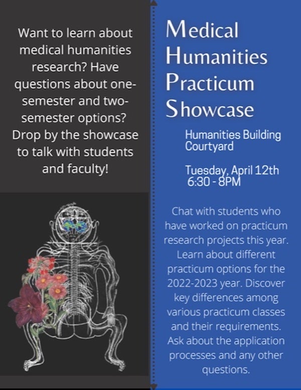 Medical Humanities Practicum Showcase 2022 Medical Humanities Rice